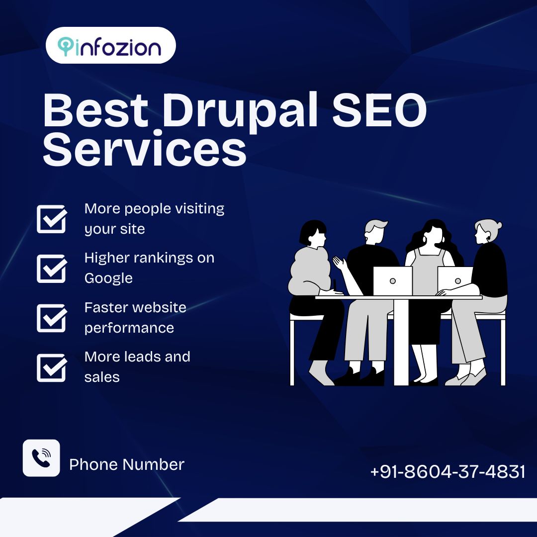 Best Drupal SEO services to boost your website visibility solutions