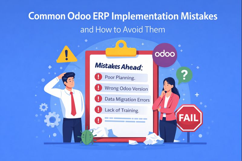 Common Odoo ERP implementation mistakes and how to avoid them