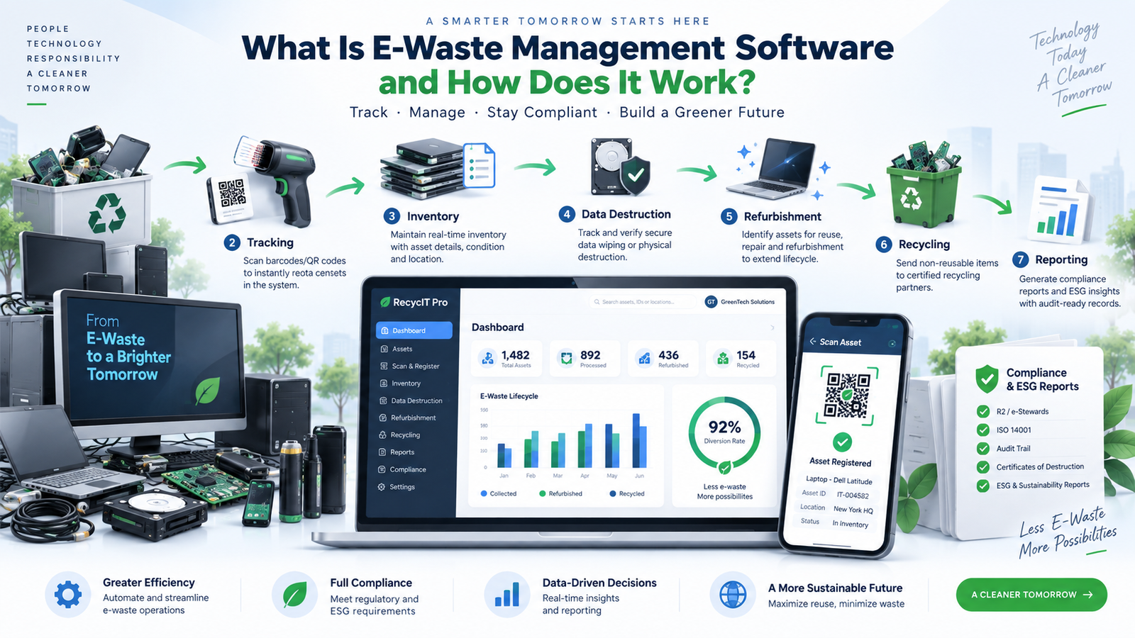 What Is E-Waste Management Software and How Does It Work