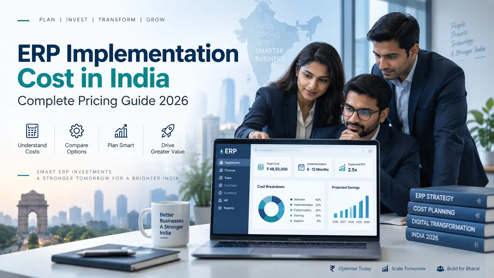 ERP implementation cost in India complete pricing guide 2026